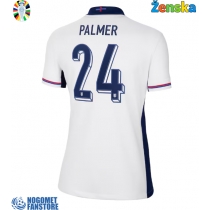 Engleska Cole Palmer #24 Domaci Dres za Ženska EP 2024 Kratak Rukav